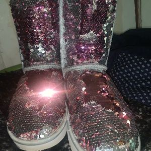 UGG -Sequin, size 7, been worn twice.
